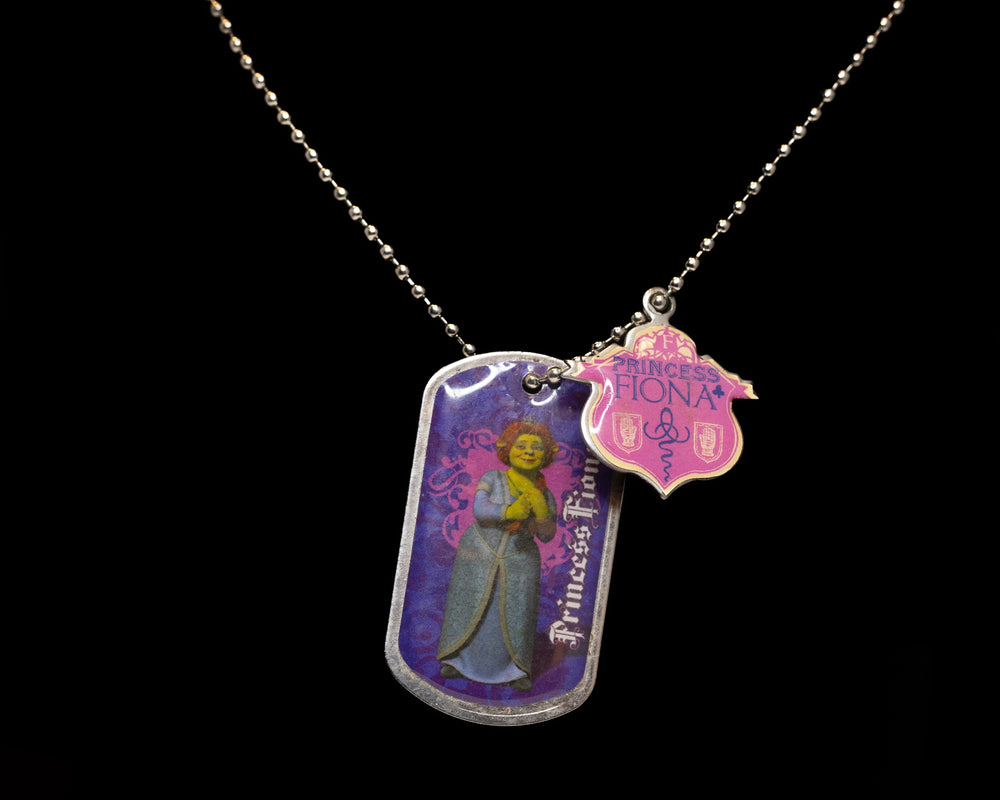 Shrek the Third Dogtag Necklace (Shreklace)