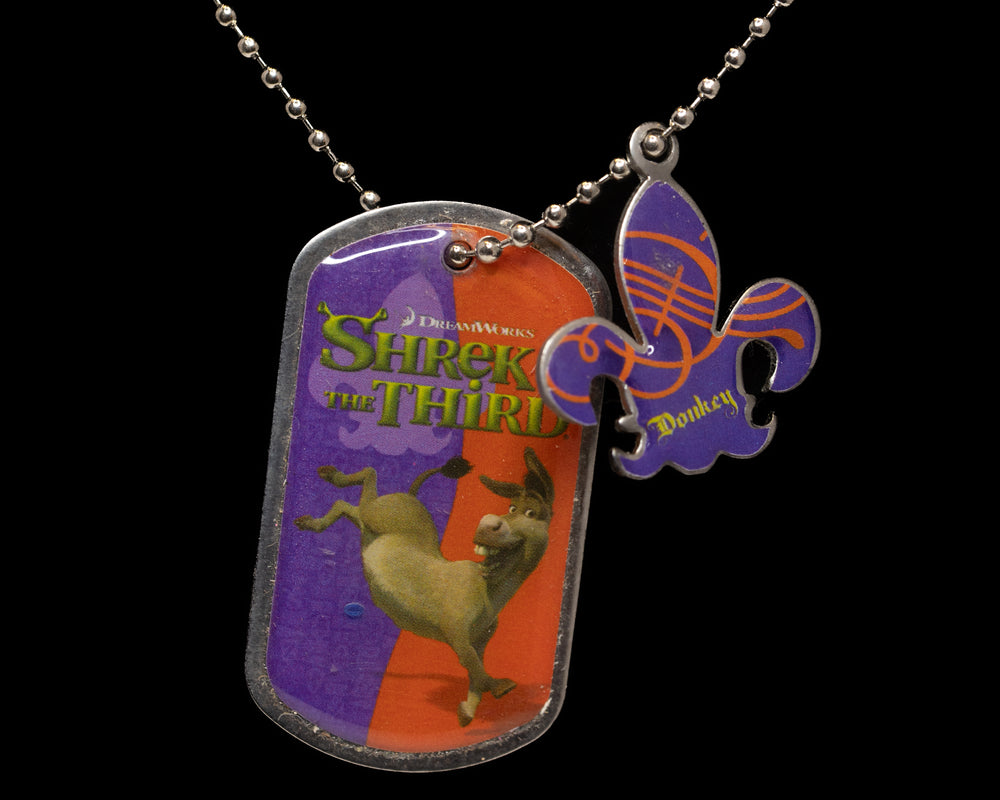 Shrek the Third Dogtag Necklace (Shreklace)