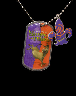 Shrek the Third Dogtag Necklace (Shreklace)