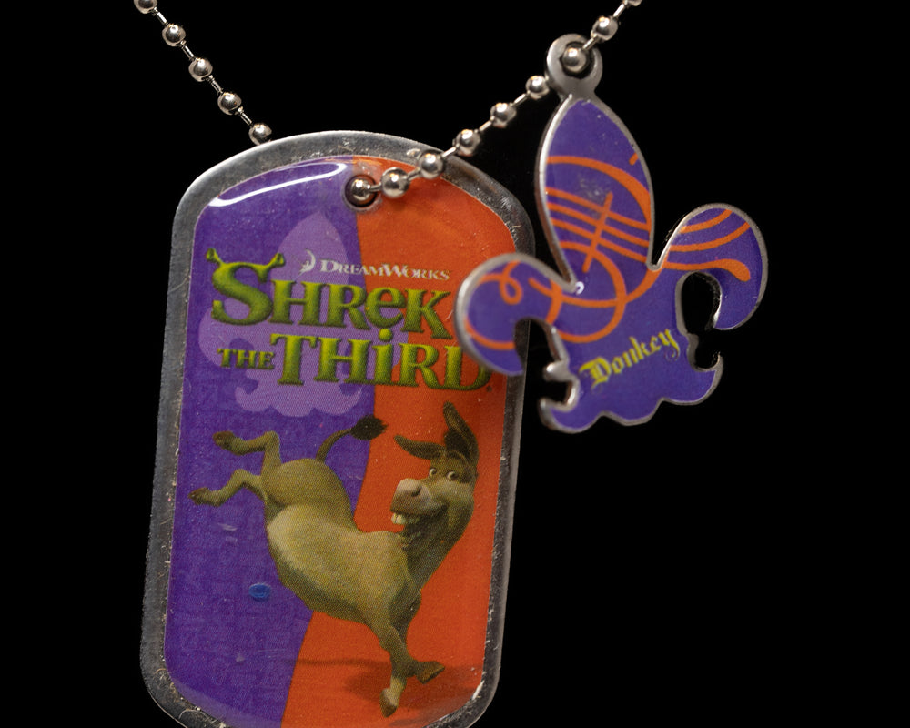 Shrek the Third Dogtag Necklace (Shreklace)
