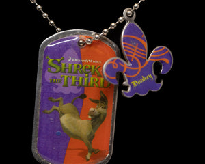 Shrek the Third Dogtag Necklace (Shreklace)