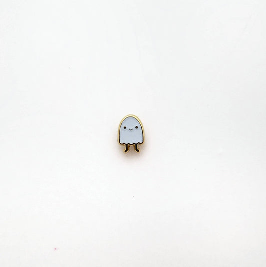 Glow Ghost enamel mini pin