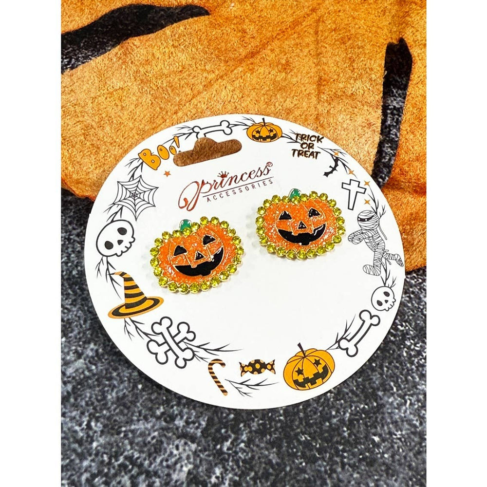 Halloween Theme Post Large Earring Set