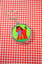 Pony Ashtray Keychain