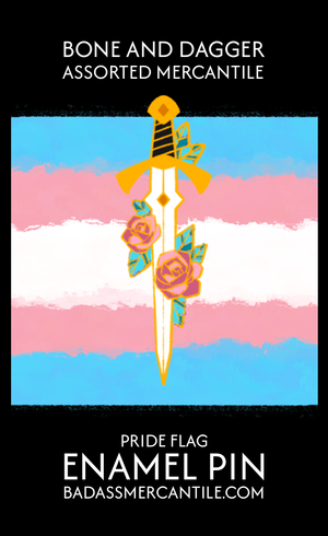 Pride Sword Enamel Pin