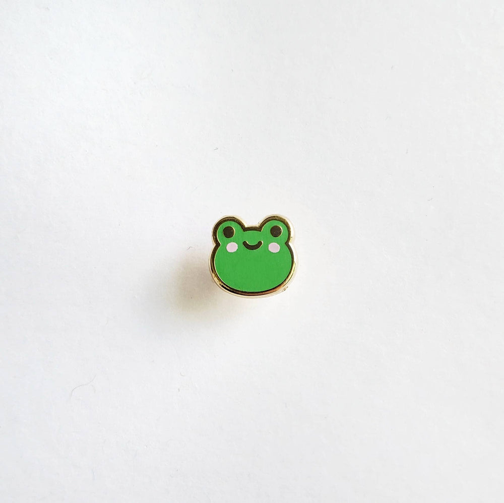 Froggy enamel mini pin