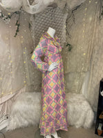 Clowncore prairie gown XS