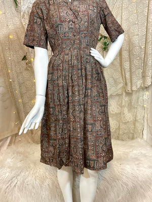 50’s Ann Taylor shirtwaist dress xs extra small