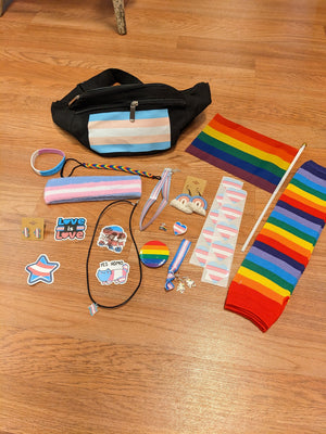 Transgender Pride grab bag mystery gift box lot