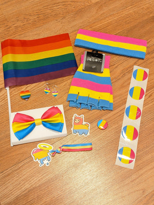 Pansexual Pride grab bag mystery gift box lot