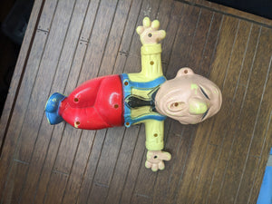Vintage plastic parachute man from the 60s