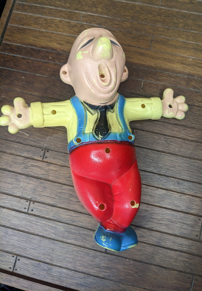 Vintage plastic parachute man from the 60s