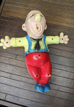 Vintage plastic parachute man from the 60s