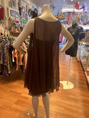Dont post yet 1960s Mod Shannon Rodgers for Jerry Silverman Trapeze Chiffon Dress