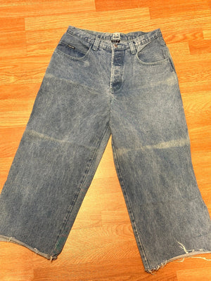 2000's Raver Split Jnco Style Wide Leg Jeans Rare