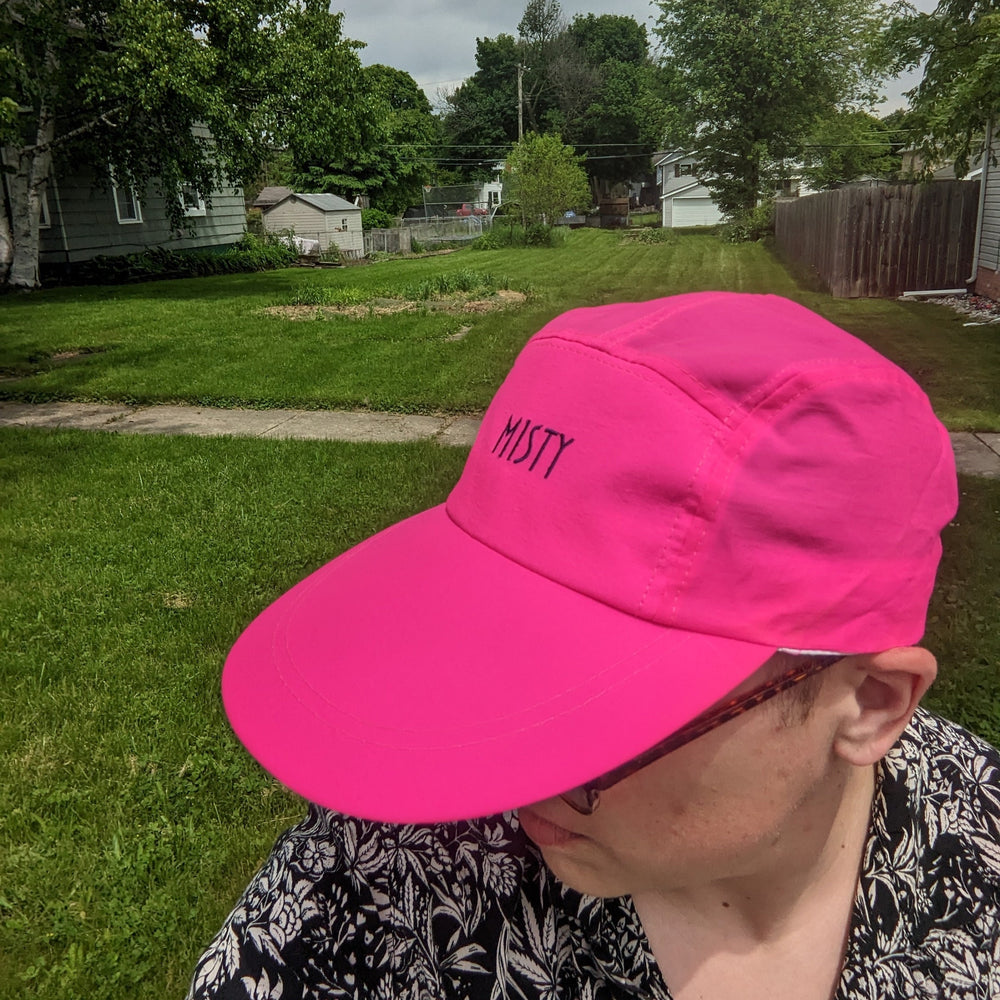 Vintage Misty Cigarettes pink nylon 80s/90s  Dad Hat Deadstock