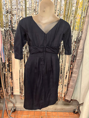 1950's Gigi Young Raw Silk Dress Large