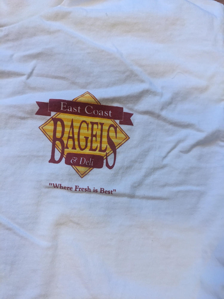 Fresh is best!  Deadstock East Coast Bagel t-shirt sizes Small to XXL