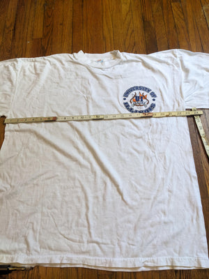 Deadstock 80s 90s t-shirt University of Illinois crest XL