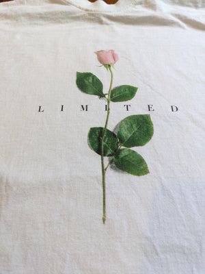 Deadstock 90s Y2k Limited Too Rose t-shirt in XS and XL