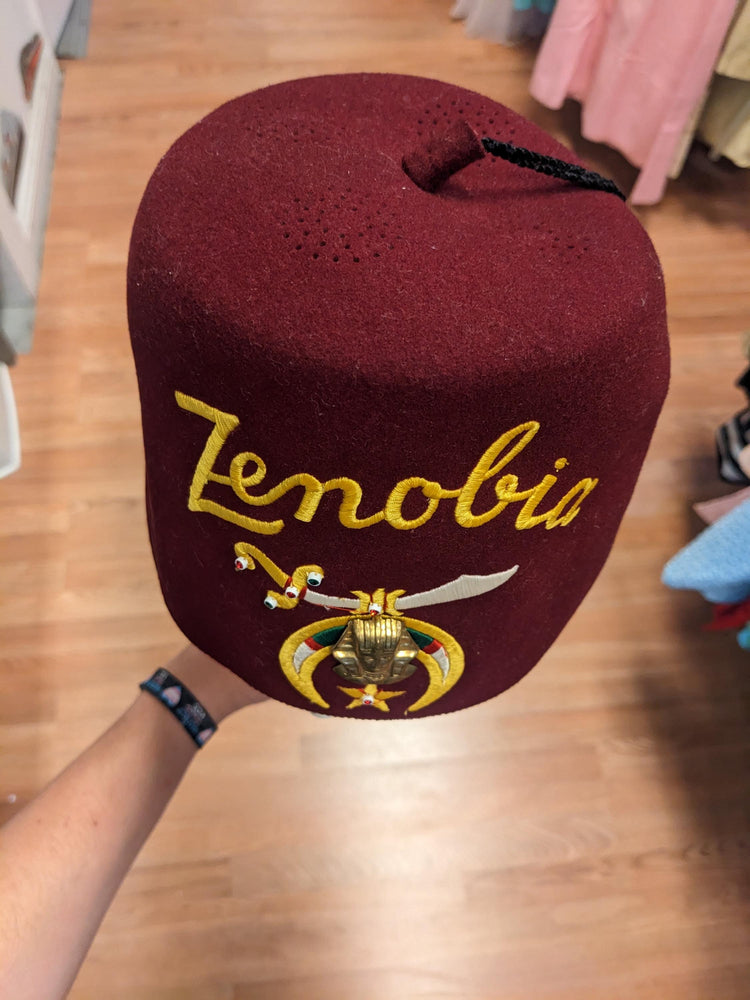 Zenobia Shriner Fez from Toledo Ohio