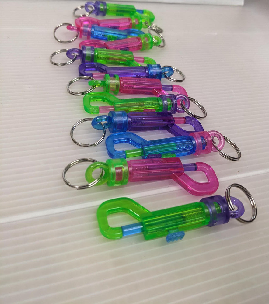 80s 90s deadstock neon keychain lot for Loot Grab Bags