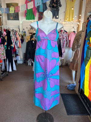 Vintage 1970's Rare Psychedelic Jacobson's Swim Dress AS IS