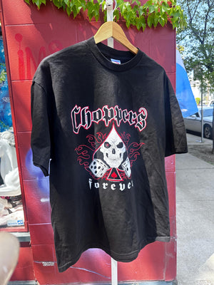 90’s y2k Deadstock Choppers Forever Grunge Biker T-shirt