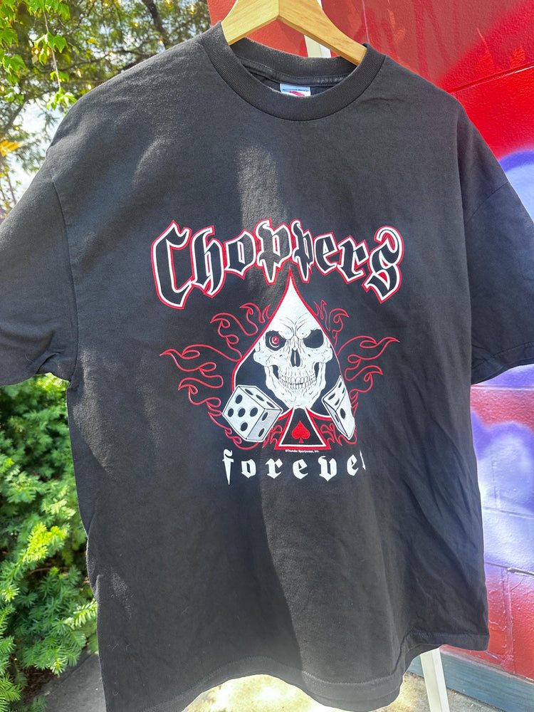 90’s y2k Deadstock Choppers Forever Grunge Biker T-shirt