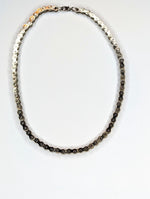 90s y2k silver Bicycle chain necklace