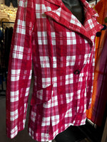 1970's RARE Plaid The Outsider by Happy Legs Inc Blazer