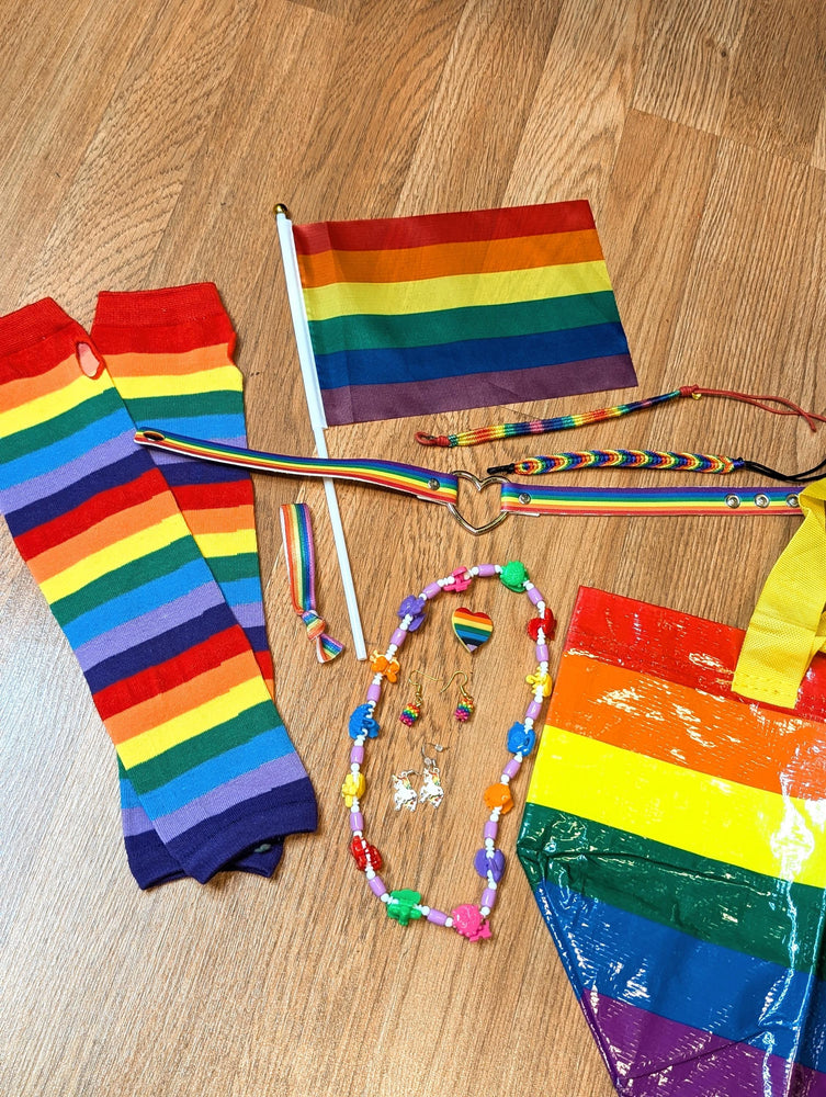 Rainbow Gay Pride grab bag mystery gift box lot