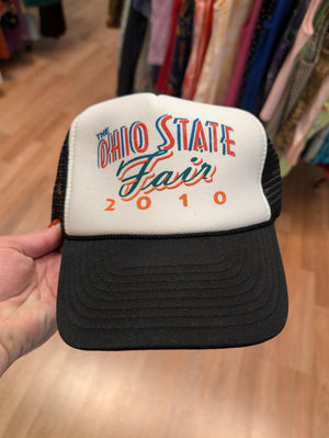 Deadstock vintage trucker cap Ohio State Fair 2000s