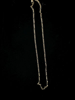 18 inches 14 KT Gold Filled Figaro Chain