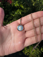 Vintage Westwood Blue Jasper Cameo Gold
