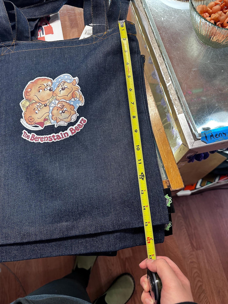 Heat Press Berenstain Bears Denim Tote