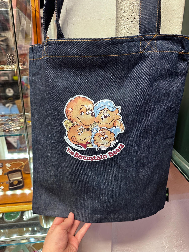 Heat Press Berenstain Bears Denim Tote