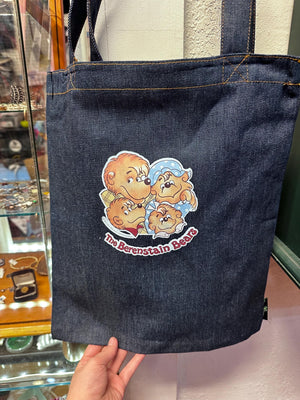 Heat Press Berenstain Bears Denim Tote