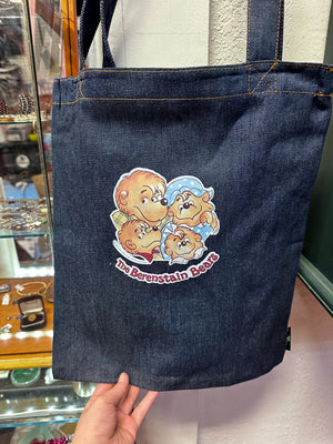 Heat Press Berenstain Bears Denim Tote