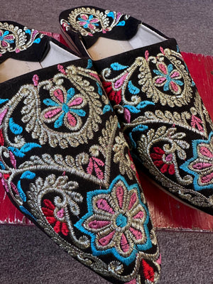 Moroccan Embroidered shoes