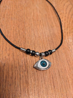 One (1) - 90s Y2k deadstock Puka Shell, Smiley Face, or Eyeball necklace for Men and Women