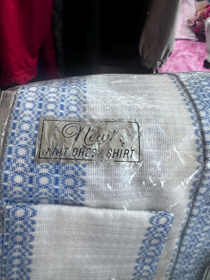 1970s/80s Deadstock Men’s Button Down Dress Shirts – NOS Sears “The Men’s Store” + Golden Comfort Either Shirt