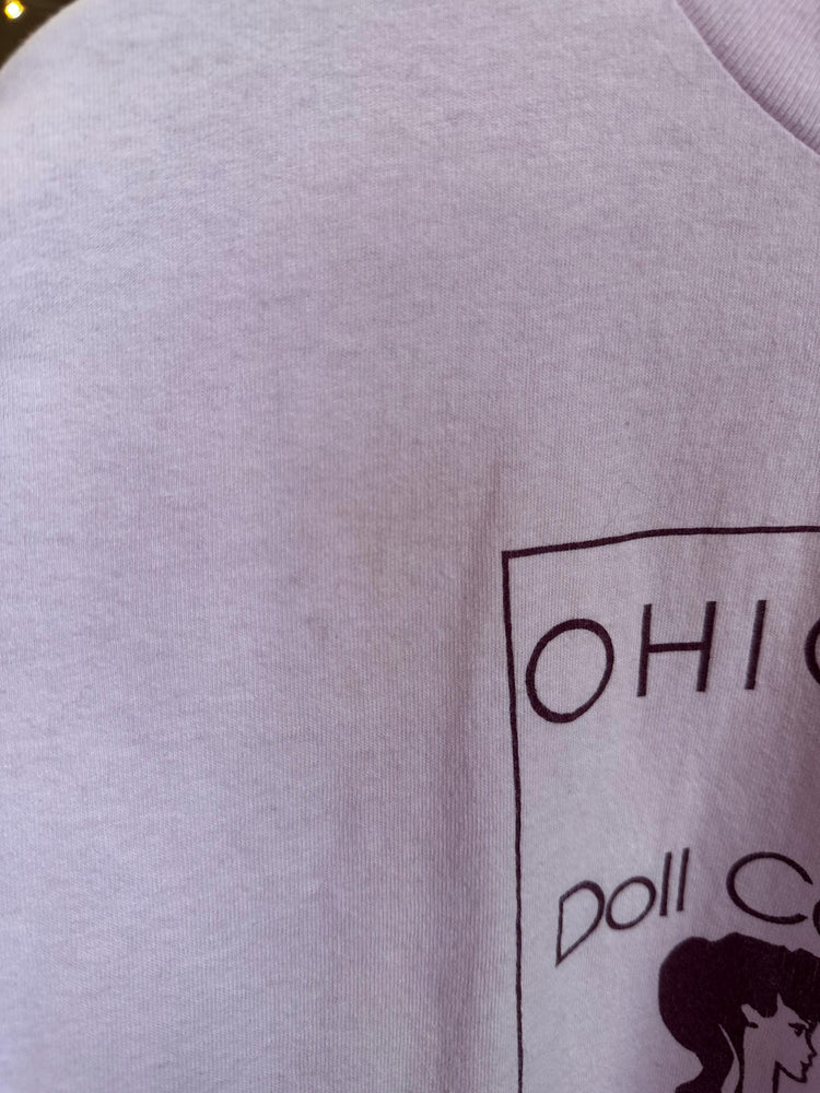 Vintage Ohio Barbie Doll Collectors Club T-shirt AS IS
