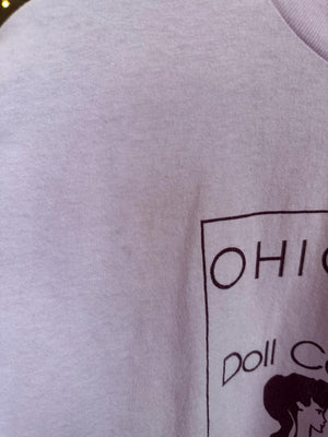 Vintage Ohio Barbie Doll Collectors Club T-shirt AS IS