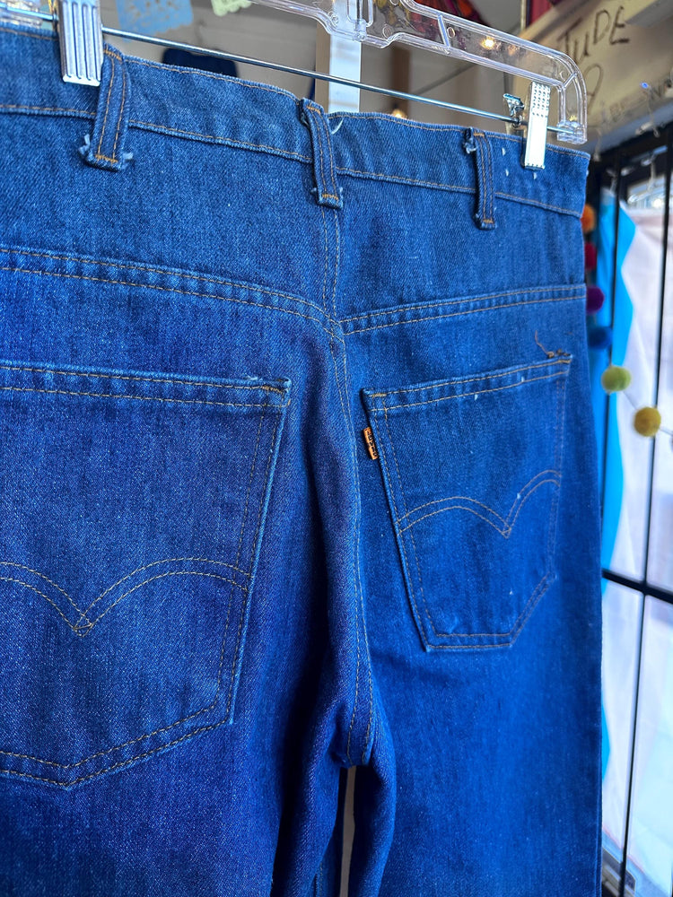Rare 1970s/1980s Levi’s Orange Tab Bootcut Jeans – 32W 34L