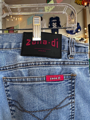 1990s Zana Di Y2K Embroidered Juniors Bratz Jeans Size Large