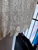 ANTIQUE EDWARDIAN 1900s Turn of the Century Irish Crochet Lace Cardigan blouse S/M SALE