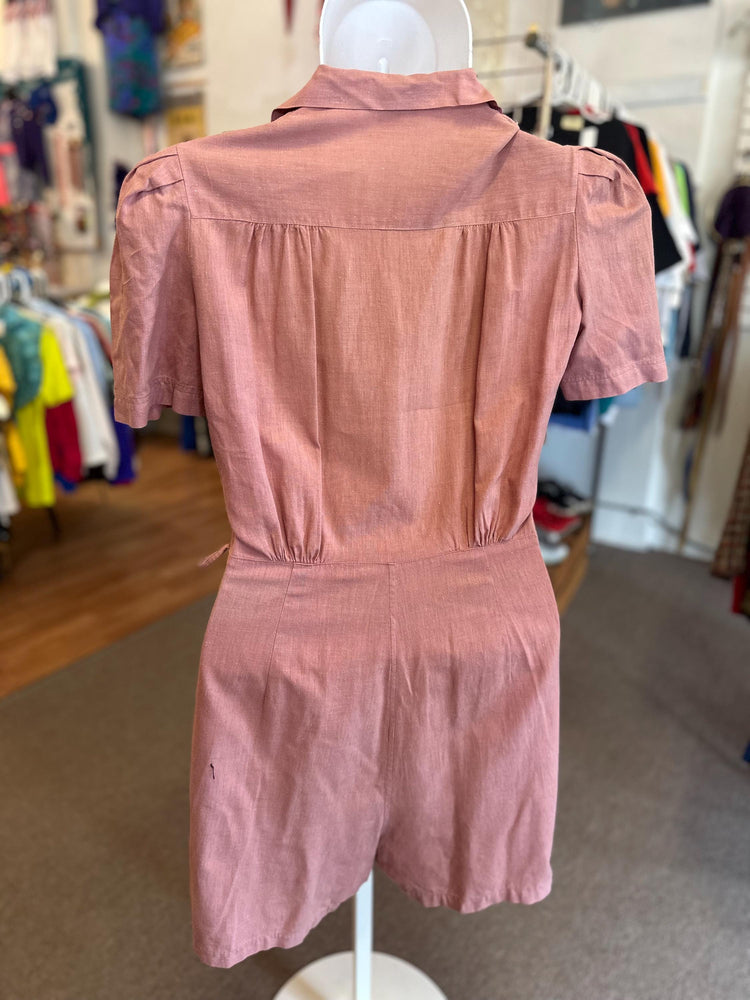 1950's Genuine VINTAGE Montgomery Ward Plus Size Dress Romper XL