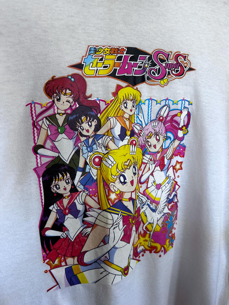 1990s Rare Vintage Sailor Moon Super S Promo Tee – Size Large