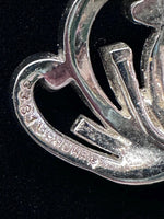 1940s Vintage Marcel Boucher Earwrap/Ear cuff Signed Filligree Swirls